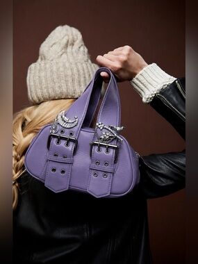 NWT Free People Say Yes Bag In Lilac
100% Leather 
$78 MSRP